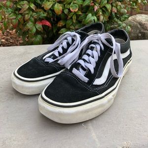 Classic White Stripe Vans